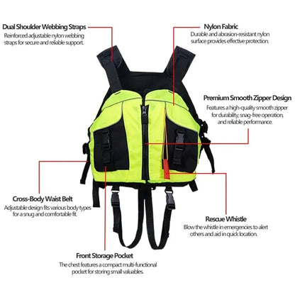 Beetle Adult One-Size Adjustable Sports Life Jacket