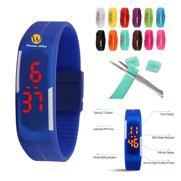 Smart LED Waterproof Long-Lasting Touch Screen Bracelet