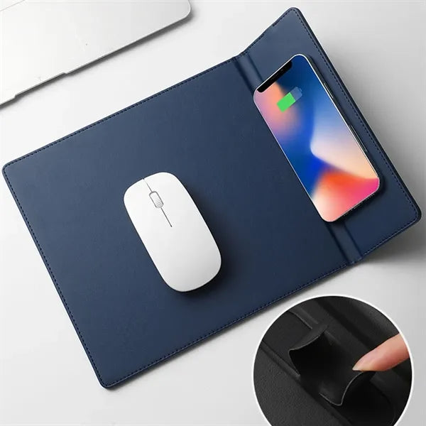 Mouse Pad 15W Wireless Charging Waterproof With Stand