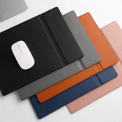 Mouse Pad 15W Wireless Charging Waterproof With Stand