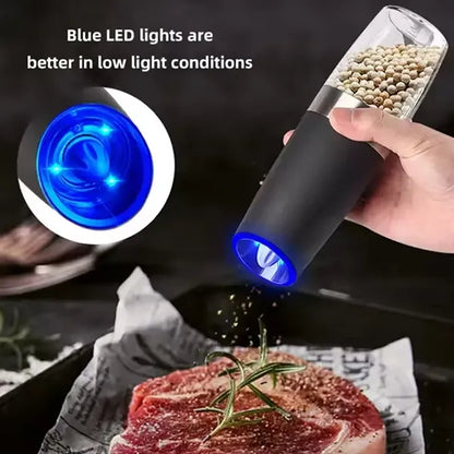 Gravity Electric Pepper And Salt Grinder Set