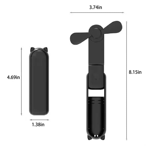 Folding Fan USB Charging Handheld