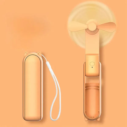 Folding Fan USB Charging Handheld