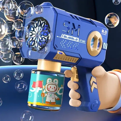 LED Light Automatic Bubble Machine Gun