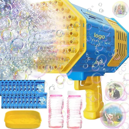 Bubble Machine Gun With Light Kids Toys