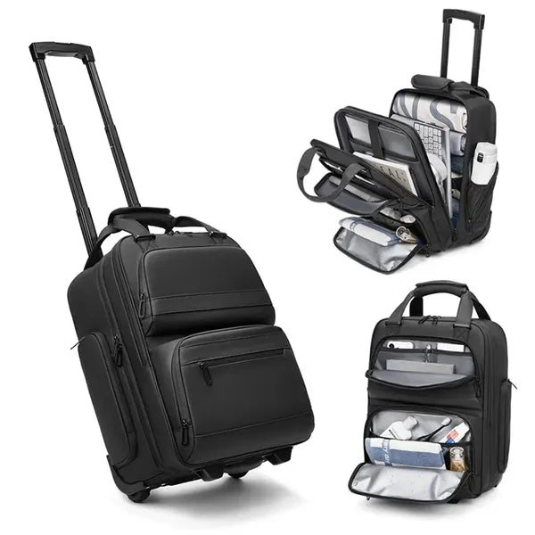 17 INCH ROLLING BACKPACK