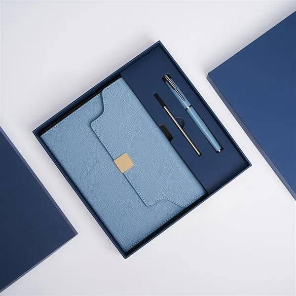 Notebook 3-In-1 Gift Box Set Premium Souvenir Business
