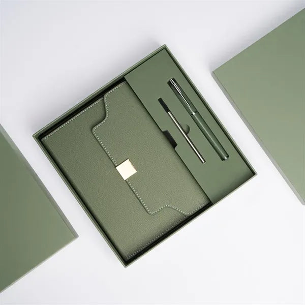 Notebook 3-In-1 Gift Box Set Premium Souvenir Business