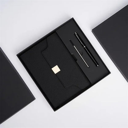 Notebook 3-In-1 Gift Box Set Premium Souvenir Business