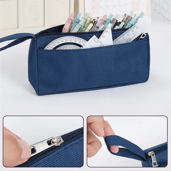 Pencil Case Large Capacity Simple Stationery Bag