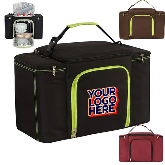 27L Picnic Cooler Bag Large Capacity Insulationa