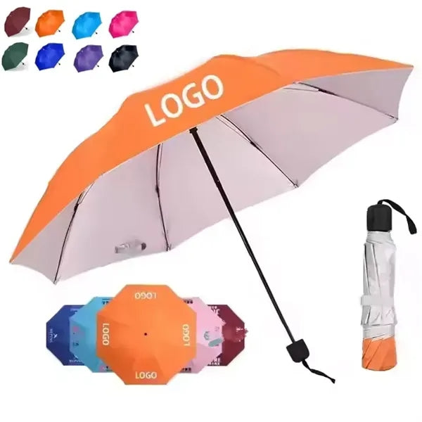 42" Arc Budget Promotional Telescopic Folding Umbrella