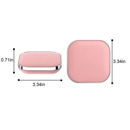 Portable Handheld Rechargable LED Makeup Mirror Single Side