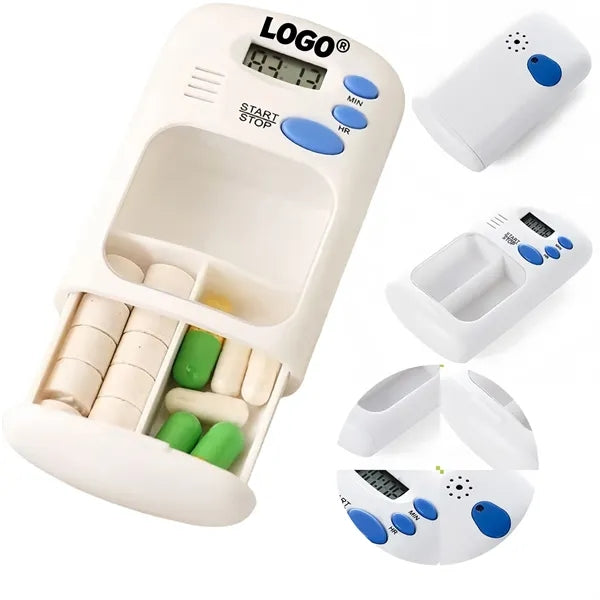 Smart Pill Reminder Box with Digital Timer For Medication