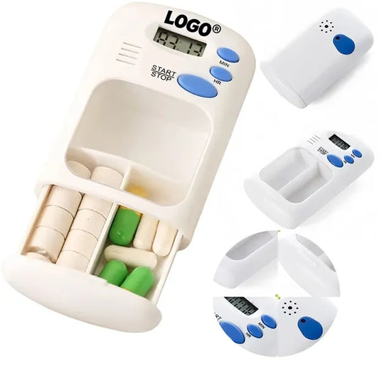 Smart Pill Reminder Box with Digital Timer For Medication