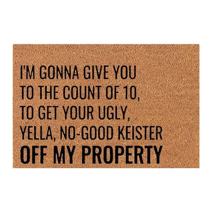 Customizable Non-Slip Entrance Rug