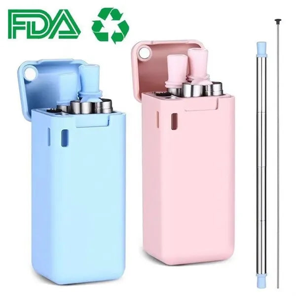 Foldable Stainless Steel Straw