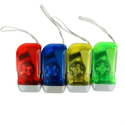 Hand Pressing LED Flashlight