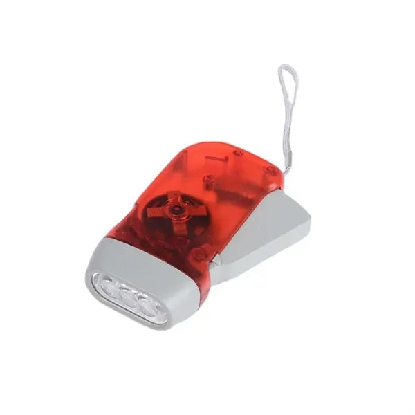 Hand Pressing LED Flashlight