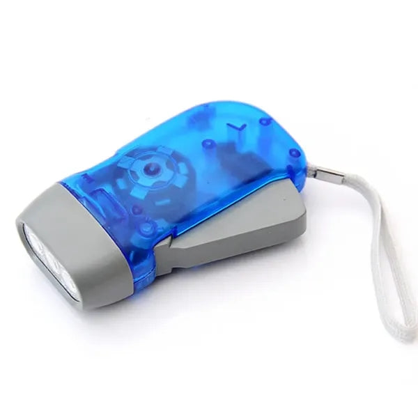 Hand Pressing LED Flashlight