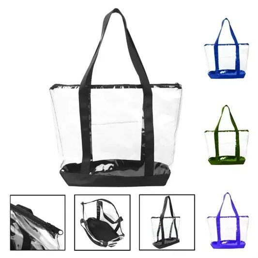 Waterproof Clear PVC Tote Bag