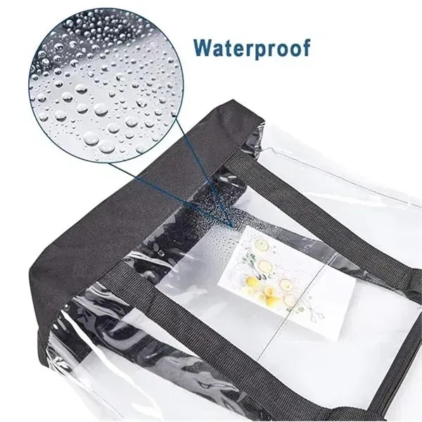 Waterproof Clear PVC Tote Bag