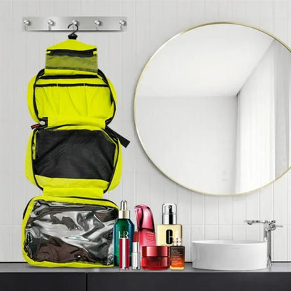 3 In 1 Hanging Travel Toiletry Bag Portable Organizer