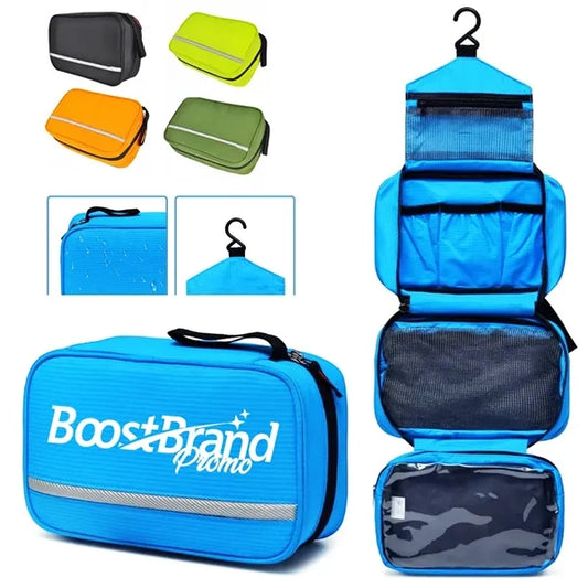 Custom Hanging Toiletry Organizer Travel Bag
