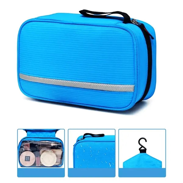 Custom Hanging Toiletry Organizer Travel Bag