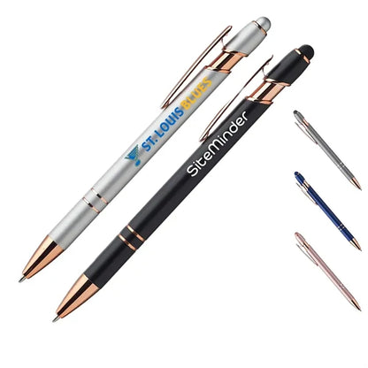 Rose Gold Trim Stylus Pen