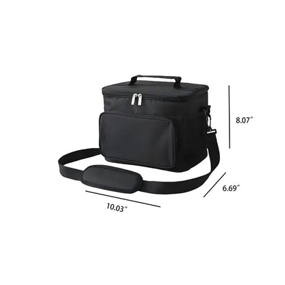 10L Insulated Lunch Bag Waterproof Cooler Box Portable Tote