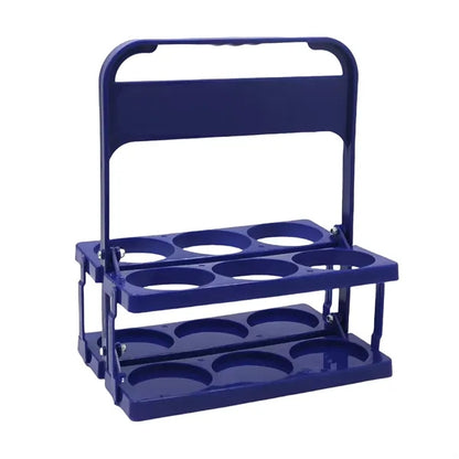 Collapsible Bottle Carrier Rack for Sports and Bars Basket