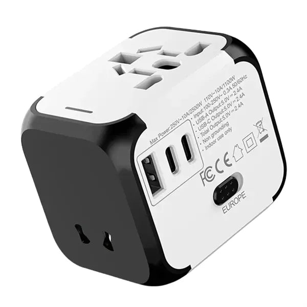 Universal Travel Adapter With USB C Charging Ports
