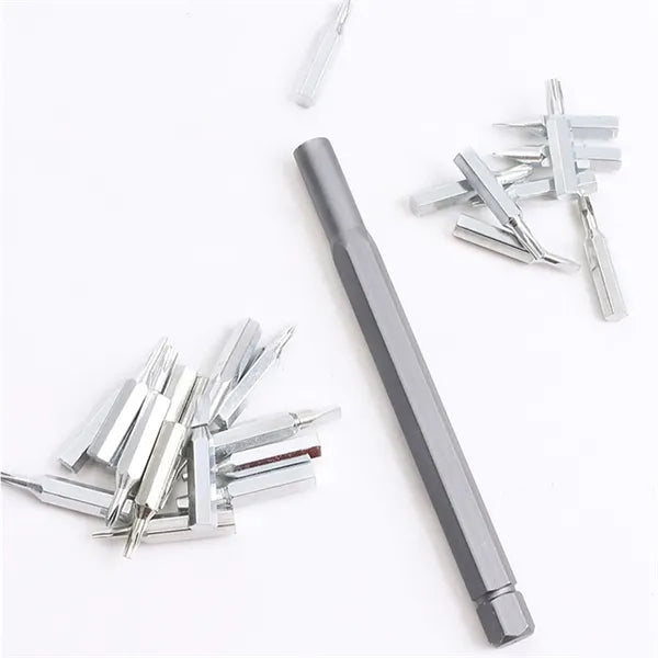 25 In 1 Precision Aluminum Alloy Screwdriver Tool Set Kit
