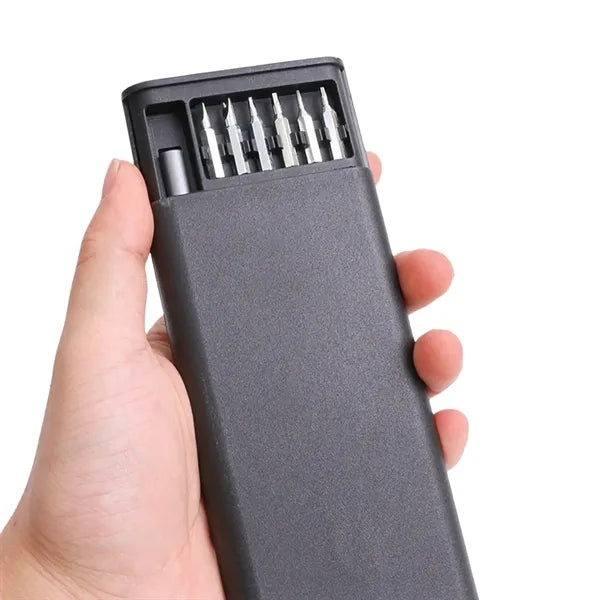 25 In 1 Precision Aluminum Alloy Screwdriver Tool Set Kit
