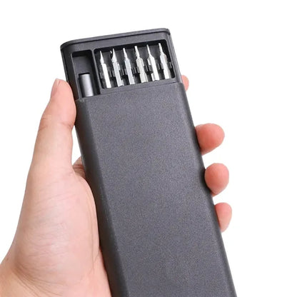 25 In 1 Precision Aluminum Alloy Screwdriver Tool Set Kit