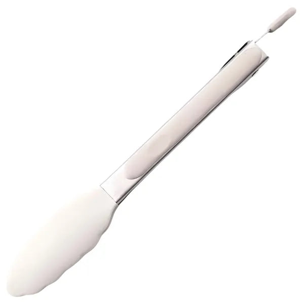 Custom Silicone Kitchen Tongs Stainless Steel Non Slip Grip