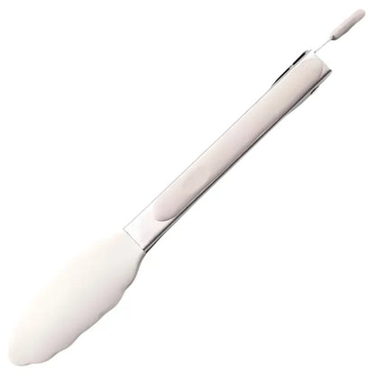 Custom Silicone Kitchen Tongs Stainless Steel Non Slip Grip