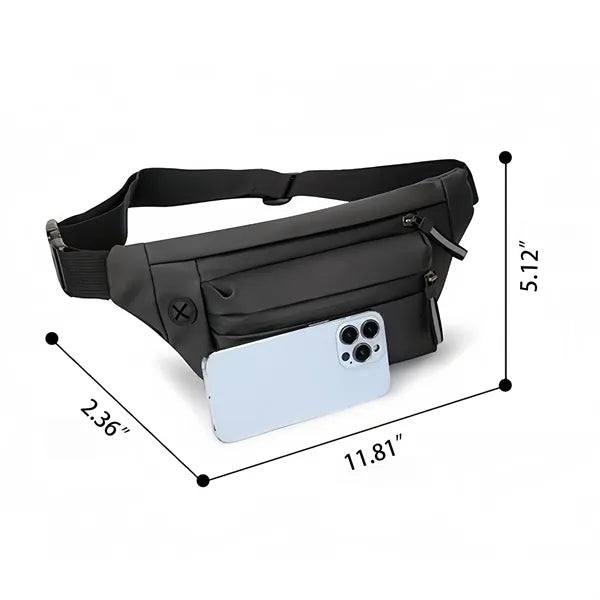 Custom Waterproof Crossbody Sling Bag Zippered Storage Pouch