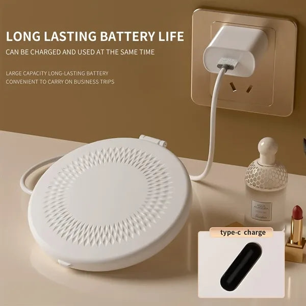Foldable Rechargeable Travel Mini Led Makeup Mirror