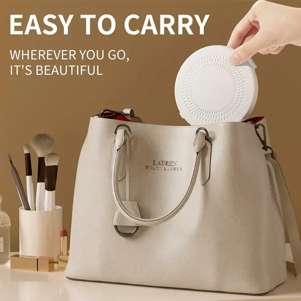 Foldable Rechargeable Travel Mini Led Makeup Mirror
