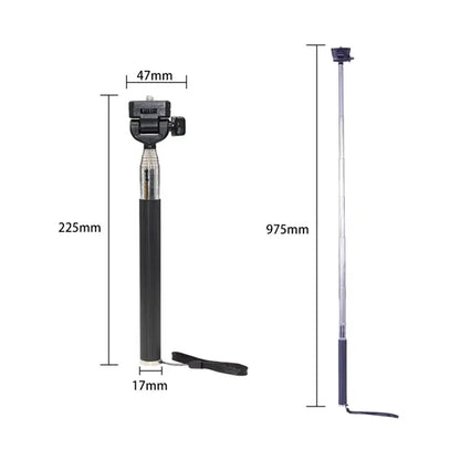 Extendable Selfie Stick with Bluetooth Remote