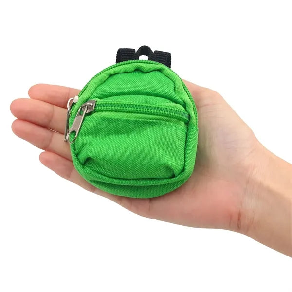 Extra Tiny Zipper Small Coin Purse Pendant