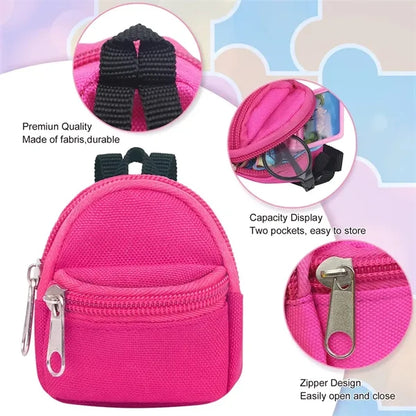 Extra Tiny Zipper Small Coin Purse Pendant
