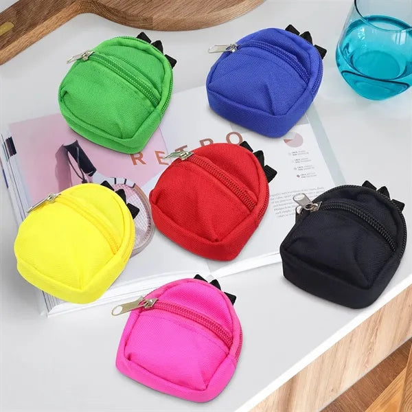 Extra Tiny Zipper Small Coin Purse Pendant