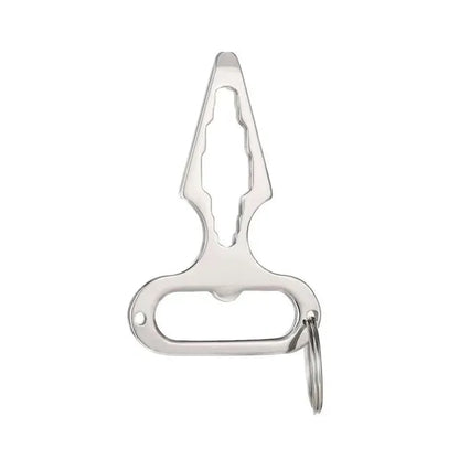 Stainless Steel Self-Defense Spike Wrench bottle opener