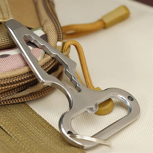 Stainless Steel Self-Defense Spike Wrench bottle opener