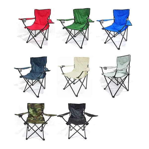 Portable Folding Camping Chair with Cup Holder