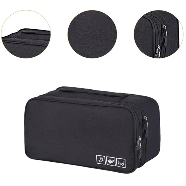 Travel Hanging Toiletry Bag with Hook Organizer