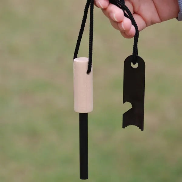 Portable Outdoor High Purity Wooden Handle Fire Stick